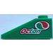 LEGO Groen Helling 1 x 3 (25°) met &quot;Octan&quot; en logo - Rechts Sticker (4286)