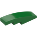 LEGO Green Slope 1 x 4 Curved (11153 / 61678)