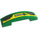 LEGO Green Slope 1 x 4 Curved Double with 3000 and Corn Sticker (93273)