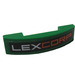 LEGO Verde Con pendiente 1 x 4 Curvo Doble con &#039;LEXCORP&#039; Pegatina (93273)