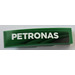 LEGO Green Slope 1 x 4 Curved with &#039;PETRONAS&#039; (Model Right) Sticker (11153)