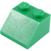 LEGO Grün Steigung 2 x 2 (45°) (3039 / 6227)