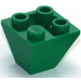 LEGO Green Slope 2 x 2 (45°) Inverted (3676)