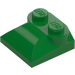 LEGO Verde Con pendiente 2 x 2 Curvo con extremo curvado (47457)