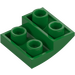 LEGO Verde Pendenza 2 x 2 x 0.7 Curvo Invertito (32803)