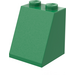 LEGO Groen Helling 2 x 2 x 2 (65°) met buis aan de onderzijde (3678)