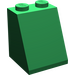LEGO Groen Helling 2 x 2 x 2 (65°) zonder buis aan de onderzijde (3678)