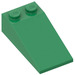 LEGO Green Slope 2 x 4 (18°) (30363)