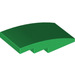LEGO Green Slope 2 x 4 Curved (93606)