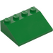 LEGO Green Slope 3 x 4 (25°) (3016 / 3297)