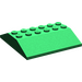 LEGO Groen Helling 6 x 6 (25°) Dubbele (4509)
