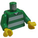 LEGO Green Sports Torso Number 7 (973)