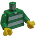 LEGO Groen Sport Torso Number 7 (973)