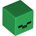 LEGO Vert Carré Minifigure Diriger avec De bébé Zombie Affronter (37180 / 75499)