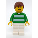 LEGO Green Team Player mit Number 11 auf Der Rücken Minifigur