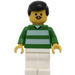 LEGO Green Team Player with Number 4 on Back Minifigure