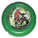 LEGO Grün Technic Bionicle Waffe Throwing Disc mit Amazon / Jungle, 6 pips, fighting giant toothed Anlage (32171)
