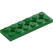 LEGO Green Technic Plate 2 x 6 with Holes (32001)