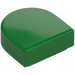 LEGO Green Tile 1 x 1 Half Oval (24246 / 35399)