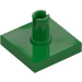 LEGO Vert Tuile 2 x 2 avec Verticale Épingle (2460 / 49153)