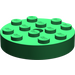 LEGO Green Turntable 4 x 4 Top (Non-Locking) (3404)