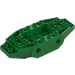 LEGO Grün Fahrzeug Basis mit 4 Pin Löcher (65186)