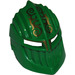 LEGO Green Visor/joker with Gold Swirls (47470 / 52776)