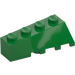 LEGO Green Wedge 2 x 4 Sloped Left (43721)