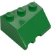 LEGO Grønn Kile 3 x 3 Høyre (48165)