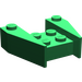 LEGO Groen Wig 3 x 4 zonder Stud Inkepingen (2399)