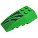 LEGO Green Wedge 6 x 4 Triple Curved with Shapes (Right) Sticker (43712)