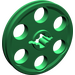 LEGO Green Wedge Belt Wheel (4185 / 49750)