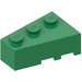 LEGO Green Wedge Brick 3 x 2 Left (6565)