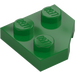 LEGO Green Wedge Plate 2 x 2 Cut Corner (26601)