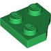 LEGO Groen Wig Plaat 2 x 2 Cut Hoek (26601)
