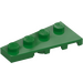 LEGO Grønn Kile Plate 2 x 4 Vinge Venstre (41770)