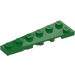 LEGO Green Wedge Plate 2 x 6 Left (78443)