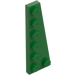 LEGO Green Wedge Plate 2 x 6 Right (78444)