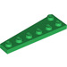 LEGO Green Wedge Plate 2 x 6 Right (78444)