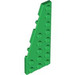 LEGO Green Wedge Plate 3 x 8 Wing Left (50305)