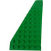 LEGO Green Wedge Plate 7 x 12 Wing Right (3585)