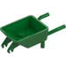 LEGO Green Wheelbarrow Body (65411 / 98288)