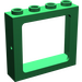 LEGO Grün Fenster Rahmen 1 x 4 x 3 Einbaubolzen (4033)