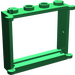 LEGO Grün Fenster Rahmen 1 x 4 x 3 mit Shutter Tabs (3853)