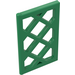 LEGO Green Window Pane 1 x 2 x 3 Lattice (Unreinforced) (2529 / 60607)