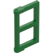 LEGO Green Window Pane 1 x 2 x 3 with Thick Corner Tabs (28961 / 60608)