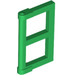 LEGO Vert Fenêtre Pane 1 x 2 x 3 avec onglets de coin épais (28961 / 60608)