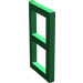 LEGO Green Window Pane 1 x 2 x 3 without Thick Corners (3854)