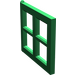 LEGO Vert Fenêtre Pane 2 x 4 x 3  (4133)