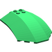 LEGO Green Windscreen 6 x 8 x 2 Curved (40995 / 41751)
